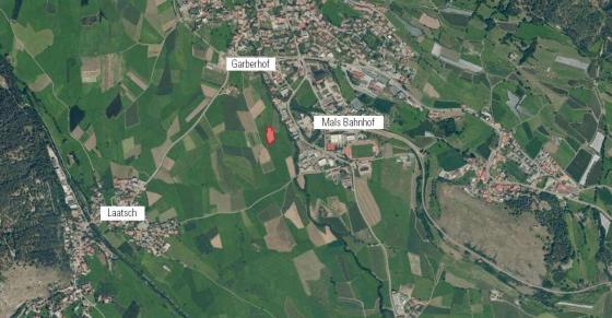 Mals: Landwirtschaftliches Grundstück mit ca. 2.570 m² zu verkaufen Mals: Landwirtschaftliches Grundstück mit ca. 2.570 m² zu verkaufen